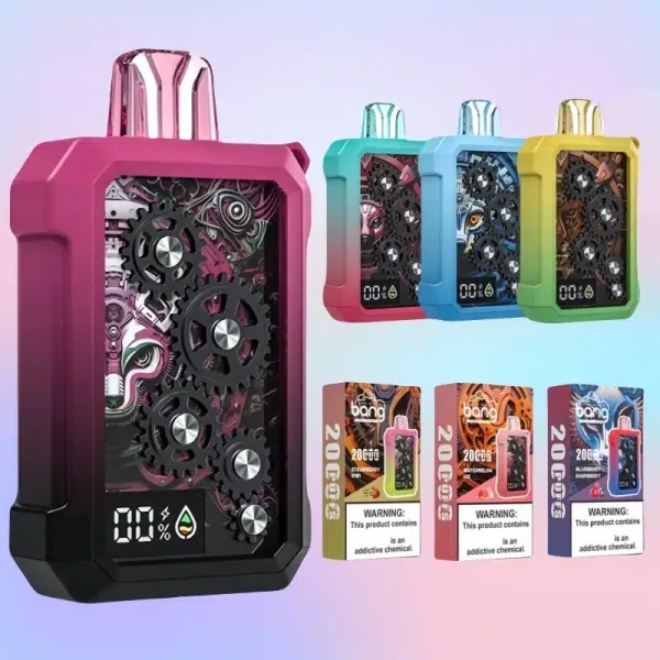 Bang Mechanical Gear 18000 Puffs - E cigg butik