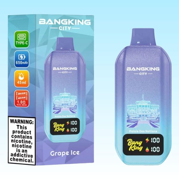 Bang King City 50000 Puffs - E cigg butik Bang King City 50000 Puffs - E cigg butik