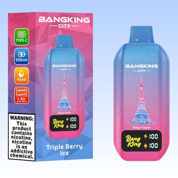 Bang King City 50000 Puffs - E cigg butik Bang King City 50000 Puffs - E cigg butik