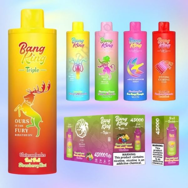 Bang King Triple 45000 Puffar - E cigg butik