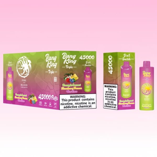 Bang King Triple 45000 Puffar - E cigg butik