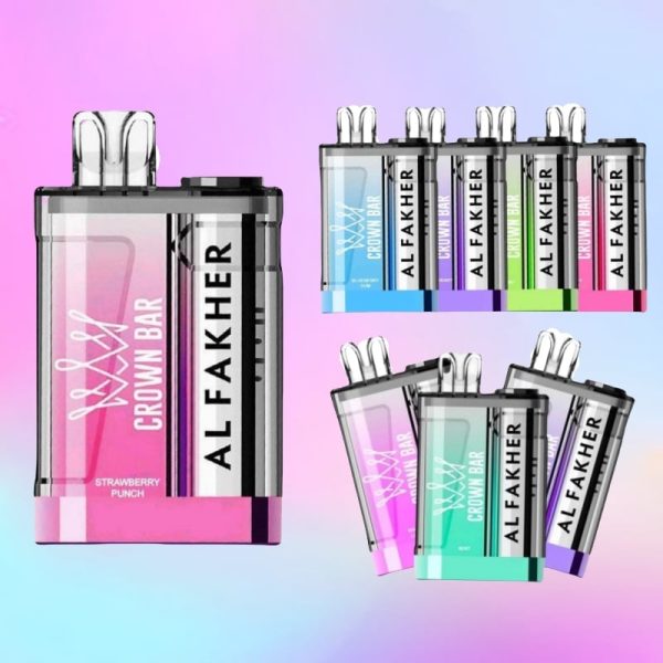 Al Fakher Crown Bar Crystal 9000 Puffs - E cigg butik