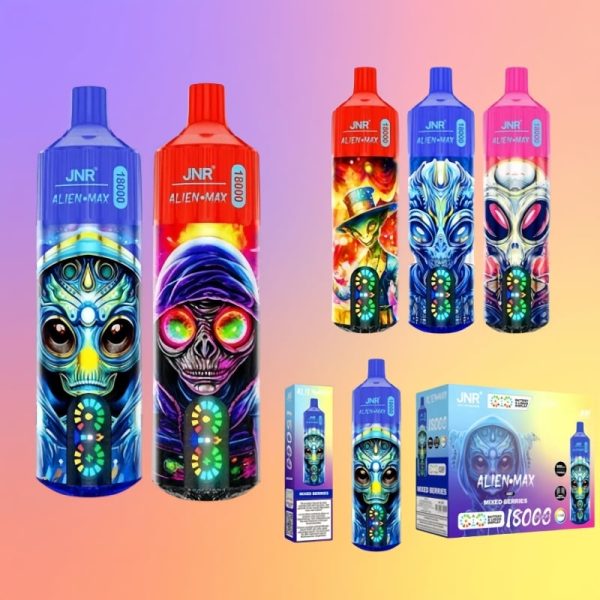 Puff JNR Alien Max 18000 Puffs - E cigg butik