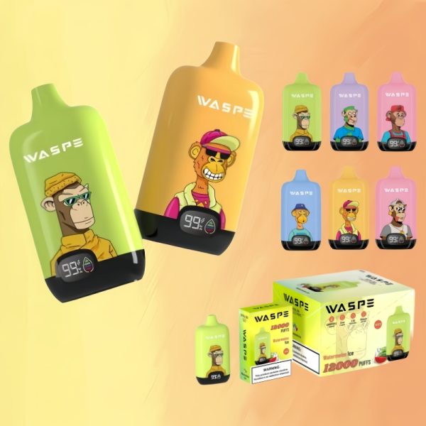Waspe Digital Box 12000 Puffar - E cigg butik