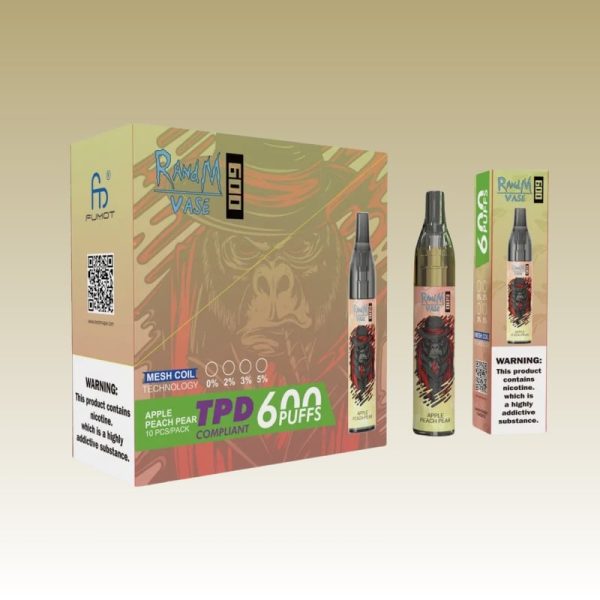 Randm Vase 600 Puffar - E cigg butik