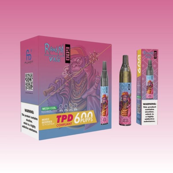 Randm Vase 600 Puffar - E cigg butik