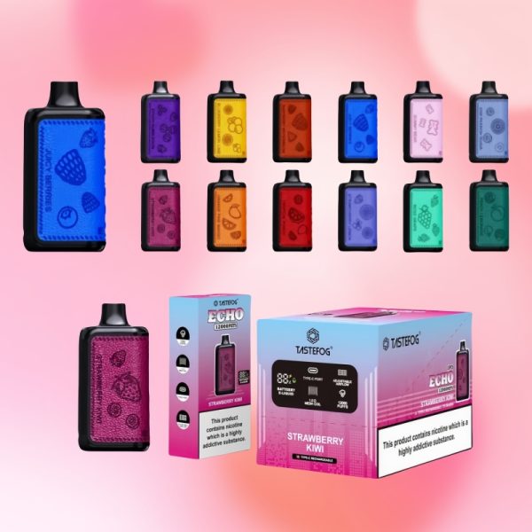 Tastefog Echo Digital Box 12000 Puffs - E cigg butik
