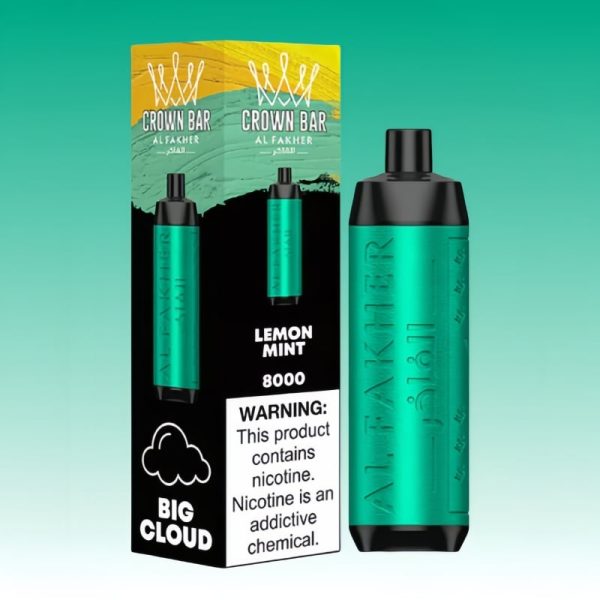 Al Fakher Crown Bar 8000 Puffar - E cigg butik