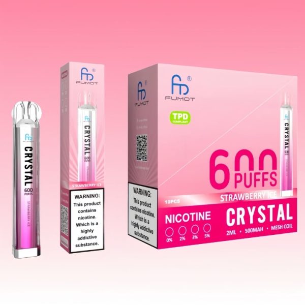 Fumot Crystal 600 Puffs - E cigg butik