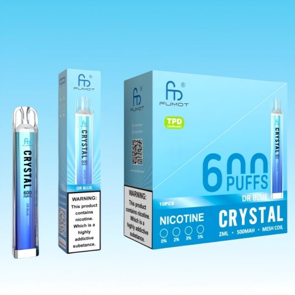 Fumot Crystal 600 Puffs - E cigg butik