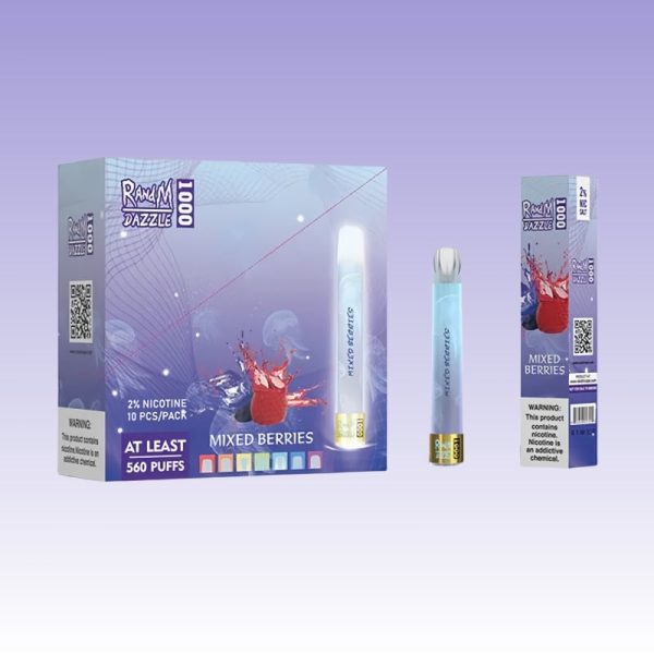 Randm Dazzle 1000 Puffs - E cigg butik Randm Dazzle 1000 Puffs - E cigg butik