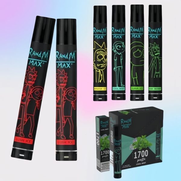 Randm Max+ 1700 Puffs - E cigg butik