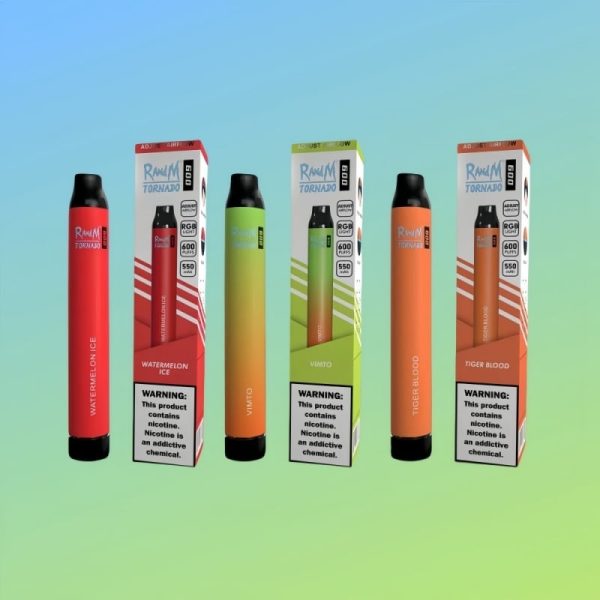 Randm Tornado 600 Puffs - E cigg butik