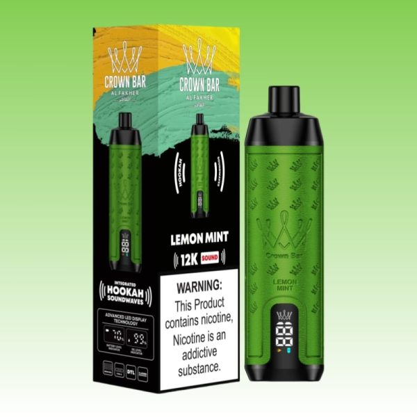 Al Fakher Crown Bar 12000 Puffar - E cigg butik Al Fakher Crown Bar 12000 Puffar - E cigg butik