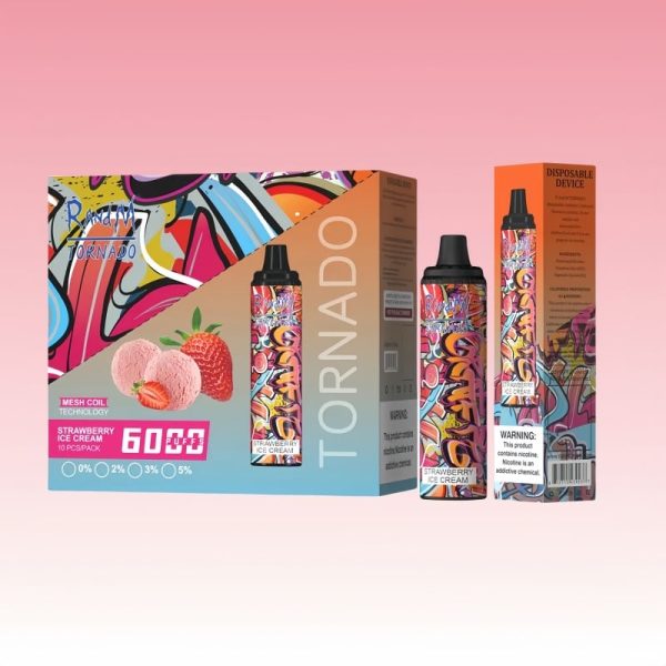 Randm Tornado 6000 Puffs - E cigg butik