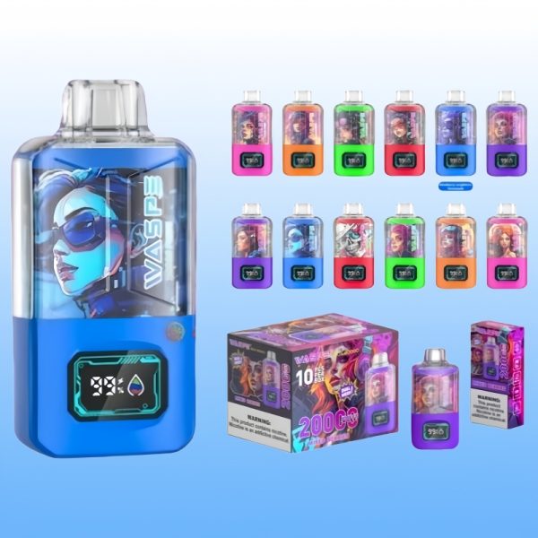 Waspe Box 20000 Puffar - E cigg butik