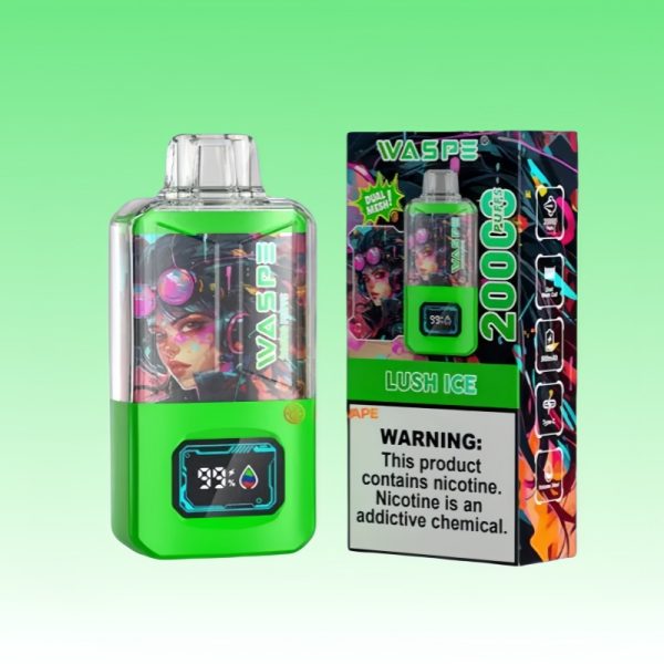 Waspe Box 20000 Puffar - E cigg butik Waspe Box 20000 Puffar - E cigg butik