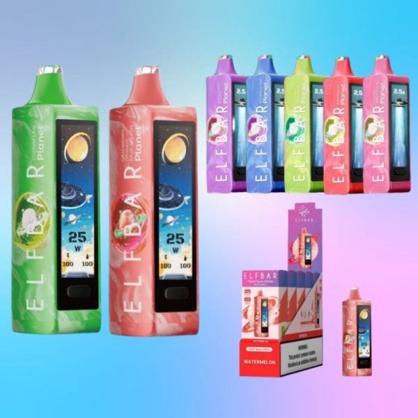 Elf Bar Planet 25000 Puffar - E cigg butik