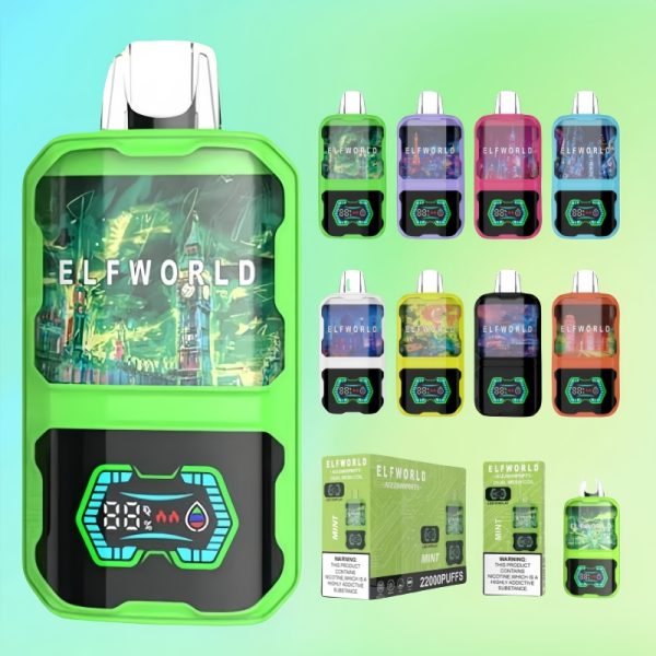 Elfworld AI 22000 Puffs - E cigg butik