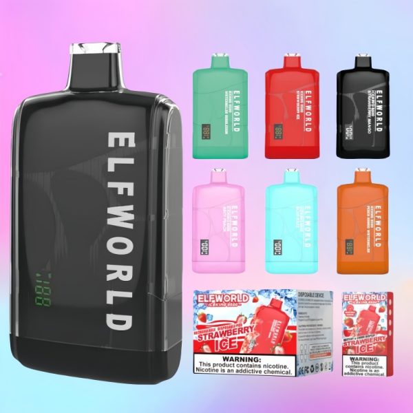 Elfworld Ice King 8500 Puffar - E cigg butik
