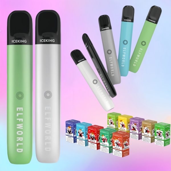 Elfworld Iceking Pod 600 Puffs - E cigg butik