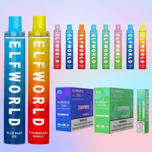 Elfworld MG 2500 Puffar - E cigg butik