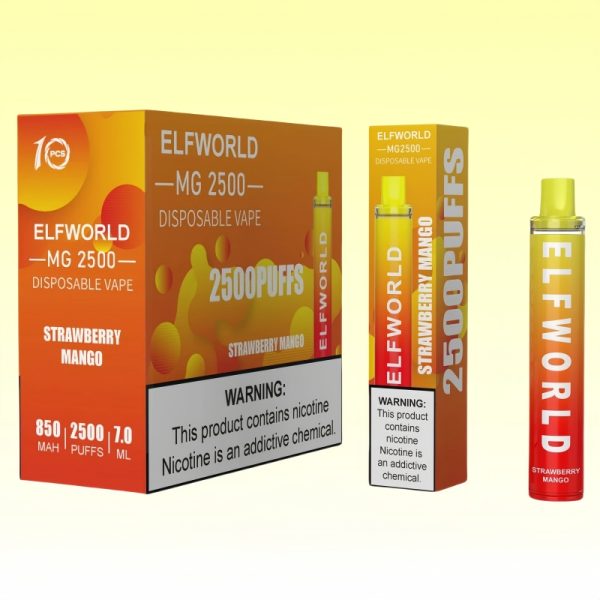 Elfworld MG 2500 Puffar - E cigg butik