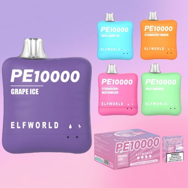 Elfworld PE 10000 Puffs - E cigg butik