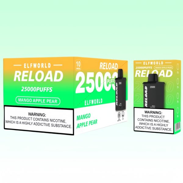 Elfworld Reload 25000 Puffs - E cigg butik Elfworld Reload 25000 Puffs - E cigg butik