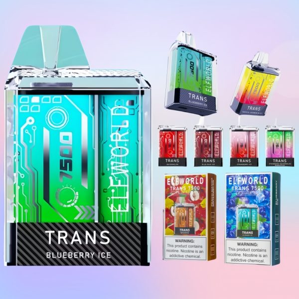 Elfworld Trans 7500 Puffs - E cigg butik