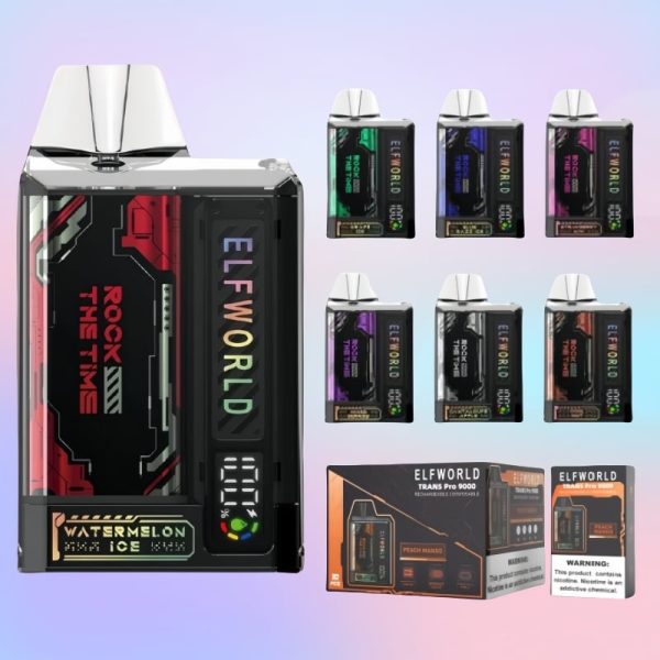 Elfworld Trans Pro 9000 Puffs - E cigg butik