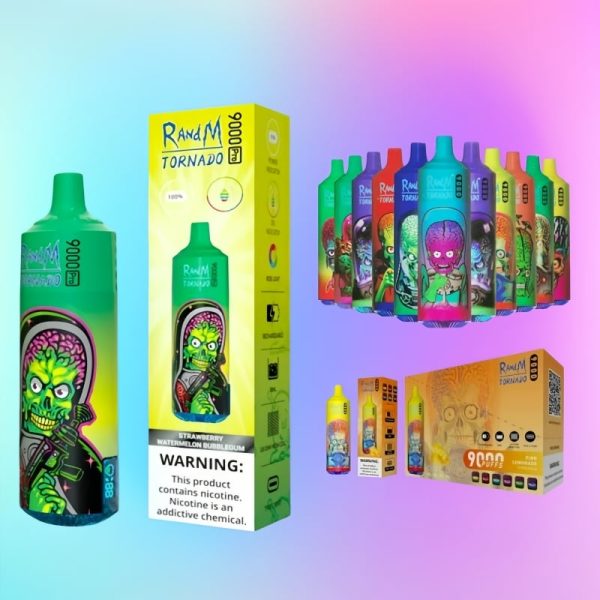Randm Tornado 9000 Puffs - E cigg butik
