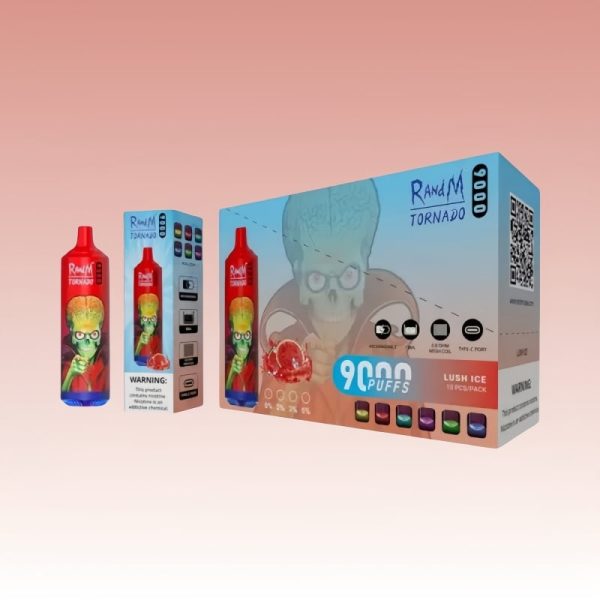 Randm Tornado 9000 Puffs - E cigg butik