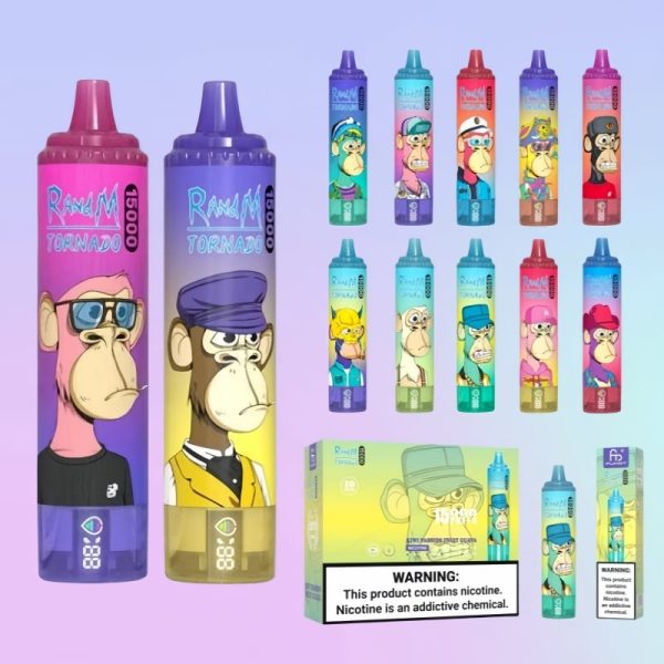 Randm Tornado 15000 Puffs - E cigg butik