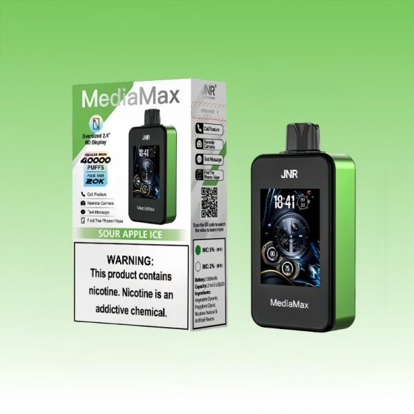 JNR Mediamax 40000 Puffs - E cigg butik JNR Mediamax 40000 Puffs - E cigg butik