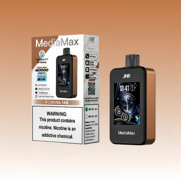 JNR Mediamax 40000 Puffs - E cigg butik JNR Mediamax 40000 Puffs - E cigg butik