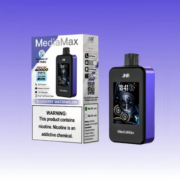 JNR Mediamax 40000 Puffs - E cigg butik JNR Mediamax 40000 Puffs - E cigg butik