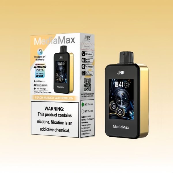 JNR Mediamax 40000 Puffs - E cigg butik JNR Mediamax 40000 Puffs - E cigg butik