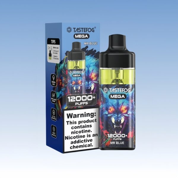 Tastefog Mega 12000 Puffs - E cigg butik Tastefog Mega 12000 Puffs - E cigg butik
