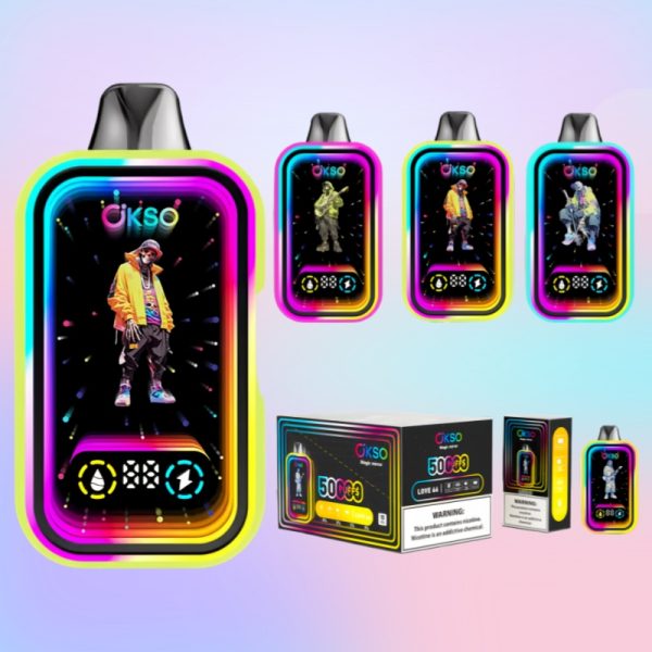 OKSO Magic Mirror 50000 Puffs - E cigg butik