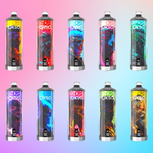 OKSO shisha hookah mega 50k puffar - E cigg butik OKSO shisha hookah mega 50k puffar - E cigg butik