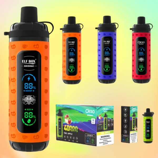 Okso Shisha Max 40k Puffs - E cigg butik