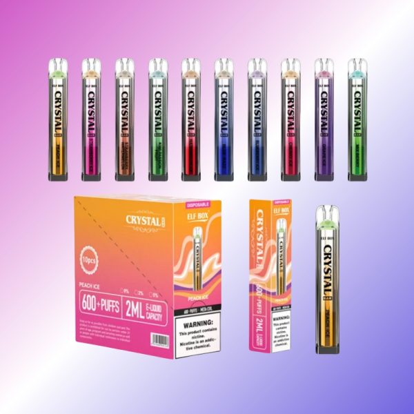 Elf Box Crystal Bar 600 Puffar - E cigg butik
