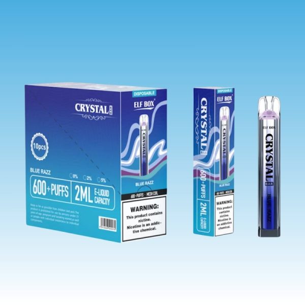 Elf Box Crystal Bar 600 Puffar - E cigg butik Elf Box Crystal Bar 600 Puffar - E cigg butik