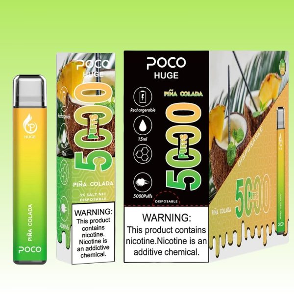 POCO Huge 5000 Puffar - E cigg butik POCO Huge 5000 Puffar - E cigg butik