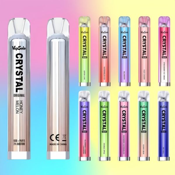 Vapsolo Crystal 600 Puffs - E cigg butik