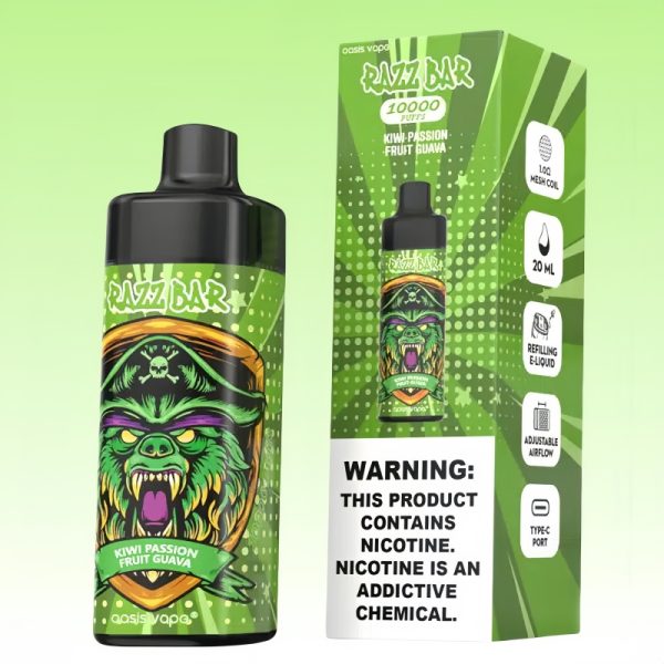 Razz Bar 10000 Puffs - E cigg butik