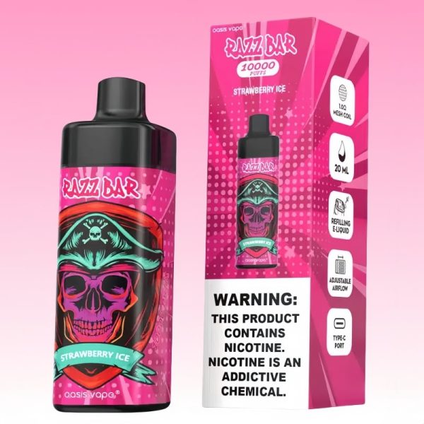 Razz Bar 10000 Puffs - E cigg butik