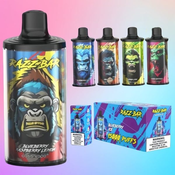 Razz Bar 15000 Puffs - E cigg butik