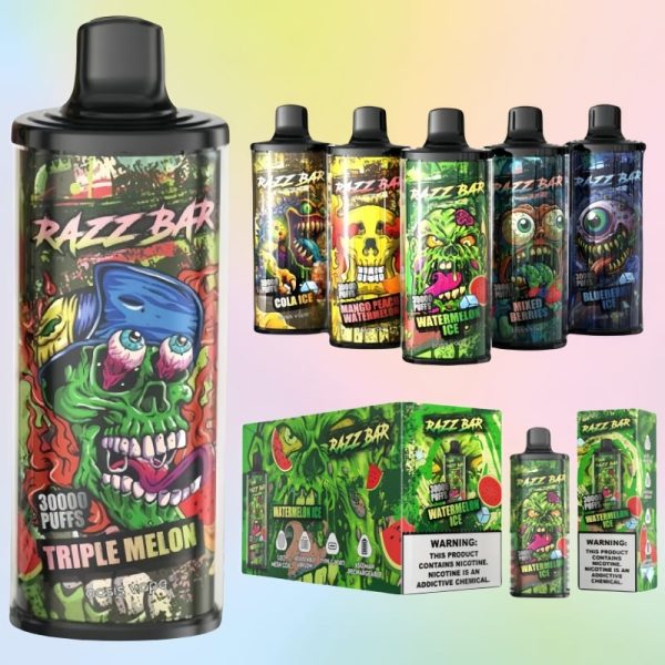 Razz Bar 30000 Puffs - E cigg butik